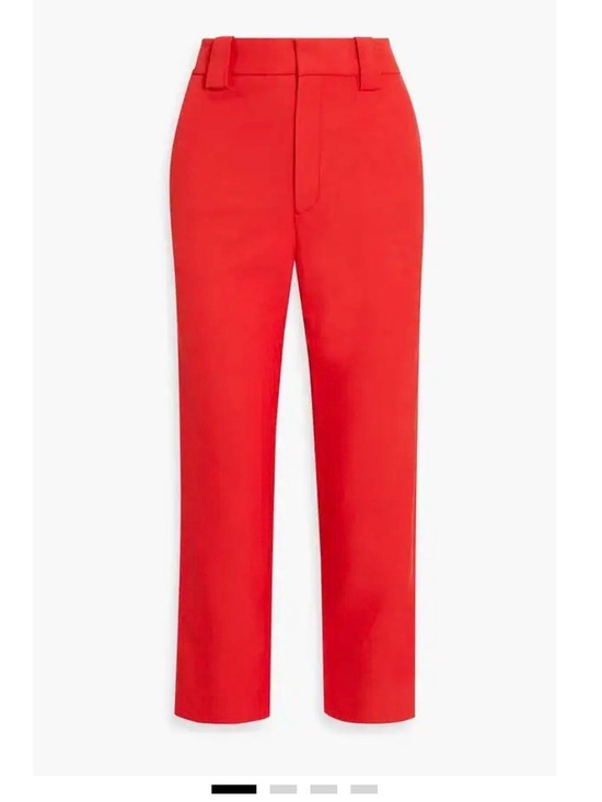 A.L.C. Pants - A.L.C. Red Cropped  Pants Sz. 10